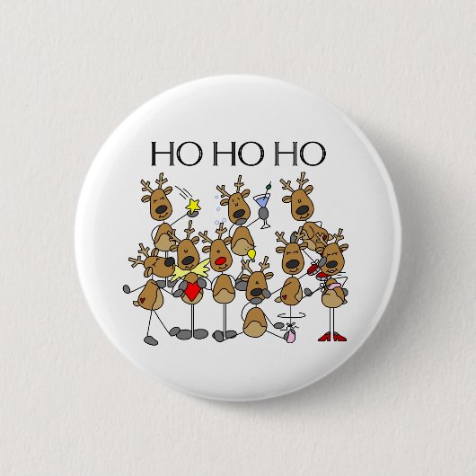 Team des Rens Button (Vorderseite)