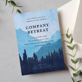 Team des Unternehmens Retreat mit Bergen Einladung