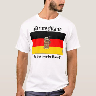 Team Deutschland "verärgerter schwarzer Deutscher T-Shirt
