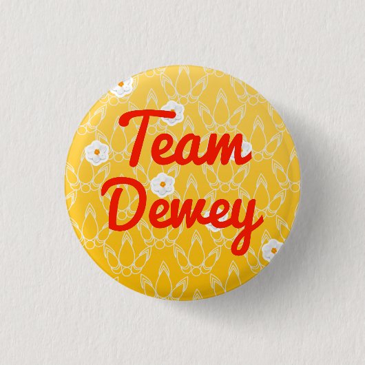 Team Dewey Button (Vorderseite)