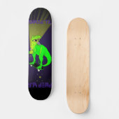 Team Dinosaur I - Mini Skateboard (Vorderseite)