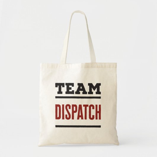 Team Dispatch 911 Notfall-Dispatcher Tragetasche (Vorne)