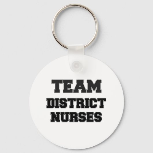Team District Nurses Schlüsselanhänger (Vorderseite)
