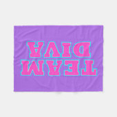Team Diva Fleece Blankets (Vorderseite (Horizontal))