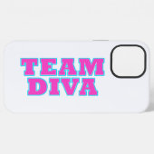 "Team Diva" iPhone Hülle (Rückseite (Horizontal))
