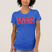 "Team Diva" T-Shirt (Vorderseite)
