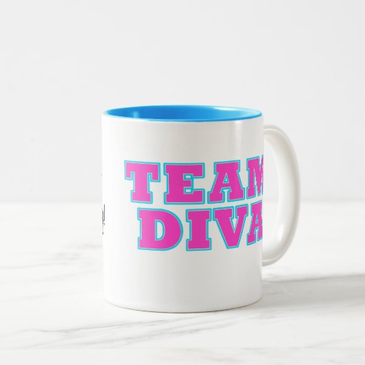 TEAM DIVA TASSE (VorderseiteRechts)