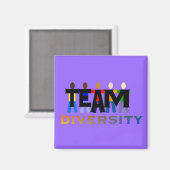 Team-Diversity Magnet (Vorderseite/Rückseite)
