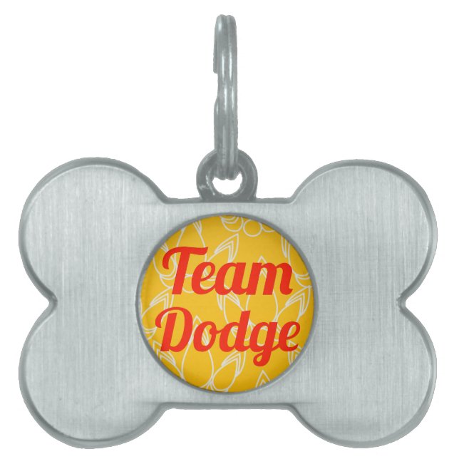 Team-Dodge Tiermarke (Vorderseite)