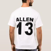 Team-Donner Jersey - Herr Allen T-Shirt (Rückseite)