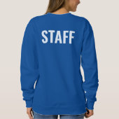 Team Doppelseitige Design-Hinzufügen-Logo-Frauen Sweatshirt (Rückseite)