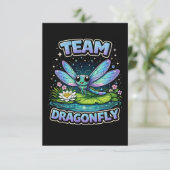Team Dragonfly Dankeskarte (Stehend Vorderseite)