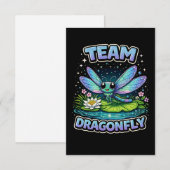Team Dragonfly Dankeskarte (Vorne/Hinten)