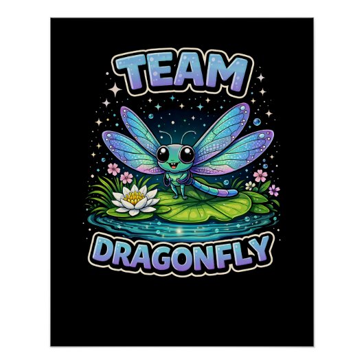 Team Dragonfly Poster (Vorderseite)