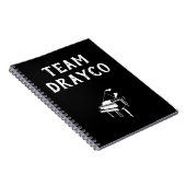 Team Drayco Spiral Bound Notebook Notizblock (Rechte Seite)
