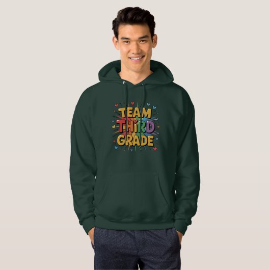Team Dritter Grad Hoodie (Vorne ganz)
