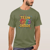 Team Dritter Grad T-Shirt (Vorderseite)