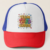 Team Dritter Grad Truckerkappe (Vorderseite)