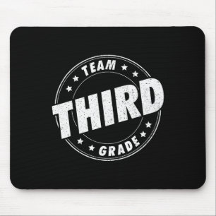 Team Drittklassenlehrer Schüler Zurück zur Schule Mousepad