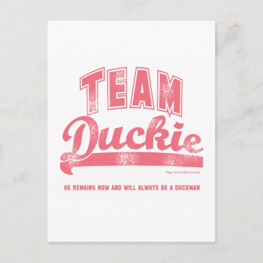 Team Duckie Postkarte (Vorderseite)