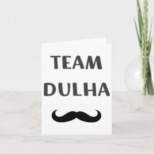 Team Dulha (Team Groom) Indische Südasiatische Hoc Karte