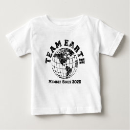 Team Earth Member Seit 2020 Baby Bodysuit Baby T-shirt