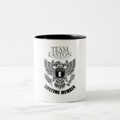 Team Easton Lifetime-Mitglied Zweifarbige Tasse (Mittel)