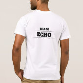 TEAM ECHO T-Shirt (Rückseite)