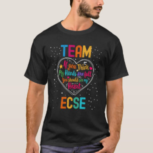 Team ECSE Wertungswoche Zurück in das Herz der Sch T-Shirt
