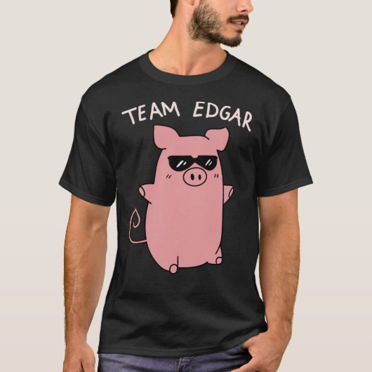Team edgar Pink Schwein Paluten Essenzieller T - S T-Shirt (Vorderseite)