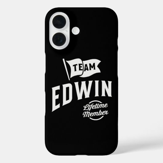 Team Edwin Lifetime Mitglied Case-Mate iPhone Hülle (Rückseite)