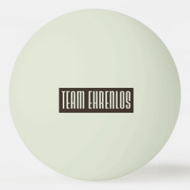 Team Ehrenlos Glow in the Dark Tischtennisball