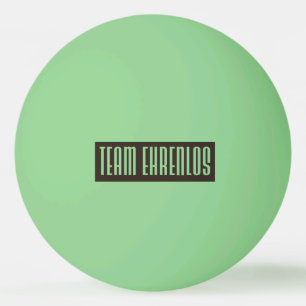 Team Ehrenlos Glow in the Dark Tischtennisball