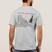 Team-Eichhörnchen Haiti 2010 T-Shirt (Rückseite)