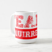 Team-Eichhörnchen-Tasse Kaffeetasse (Vorderseite Links)