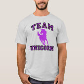 Team-Einhorn T-Shirt (Vorderseite)