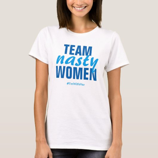 "Team Eklig Women" Crew Neck T-Shirt (Vorderseite)