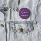 Team Elizabeth Garrett Anderson Button (Beispiel)