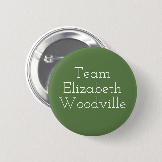 Team Elizabeth Woodville Button (Vorne & Hinten)