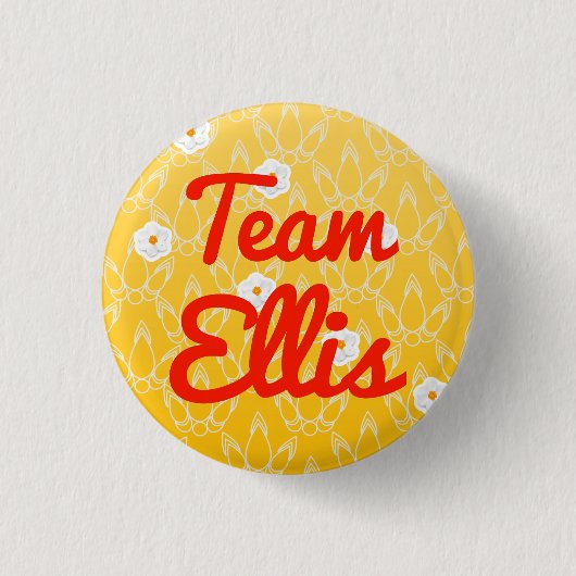 Team Ellis Button (Vorderseite)