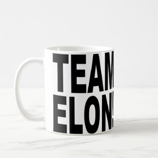 TEAM ELON! KAFFEETASSE (Links)