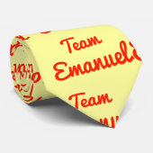 Team Emanuel Krawatte (Gerollt)