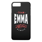 Team Emma Lifetime-Mitglied Case-Mate iPhone Hülle (Rückseite)