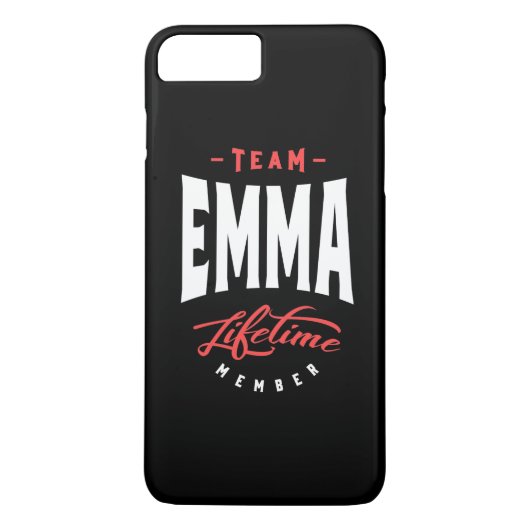 Team Emma Lifetime-Mitglied Case-Mate iPhone Hülle (Rückseite)