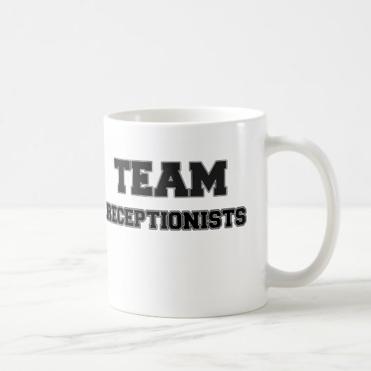 Team-Empfangsdamen Kaffeetasse (Rechts)