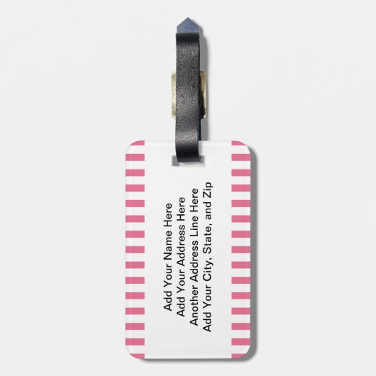 Team-endloser Eiscreme-Gepäckanhänger Gepäckanhänger (Rückseite vertikal)