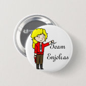 Team Enjolras Button (Vorne & Hinten)
