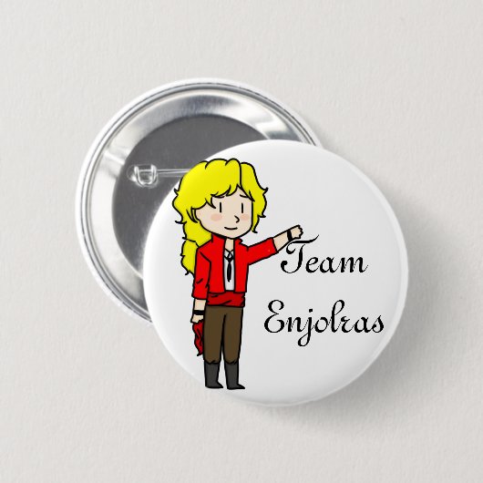 Team Enjolras Button (Vorne & Hinten)