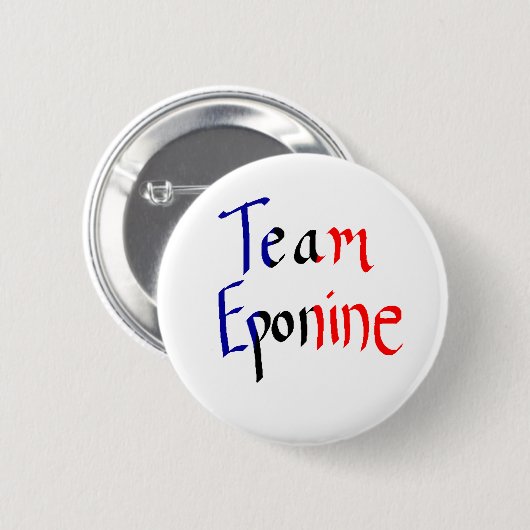 Team Eponine Knopf Button (Vorne & Hinten)