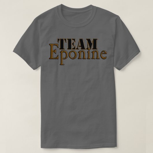 Team Eponine T-Shirt (Design vorne)
